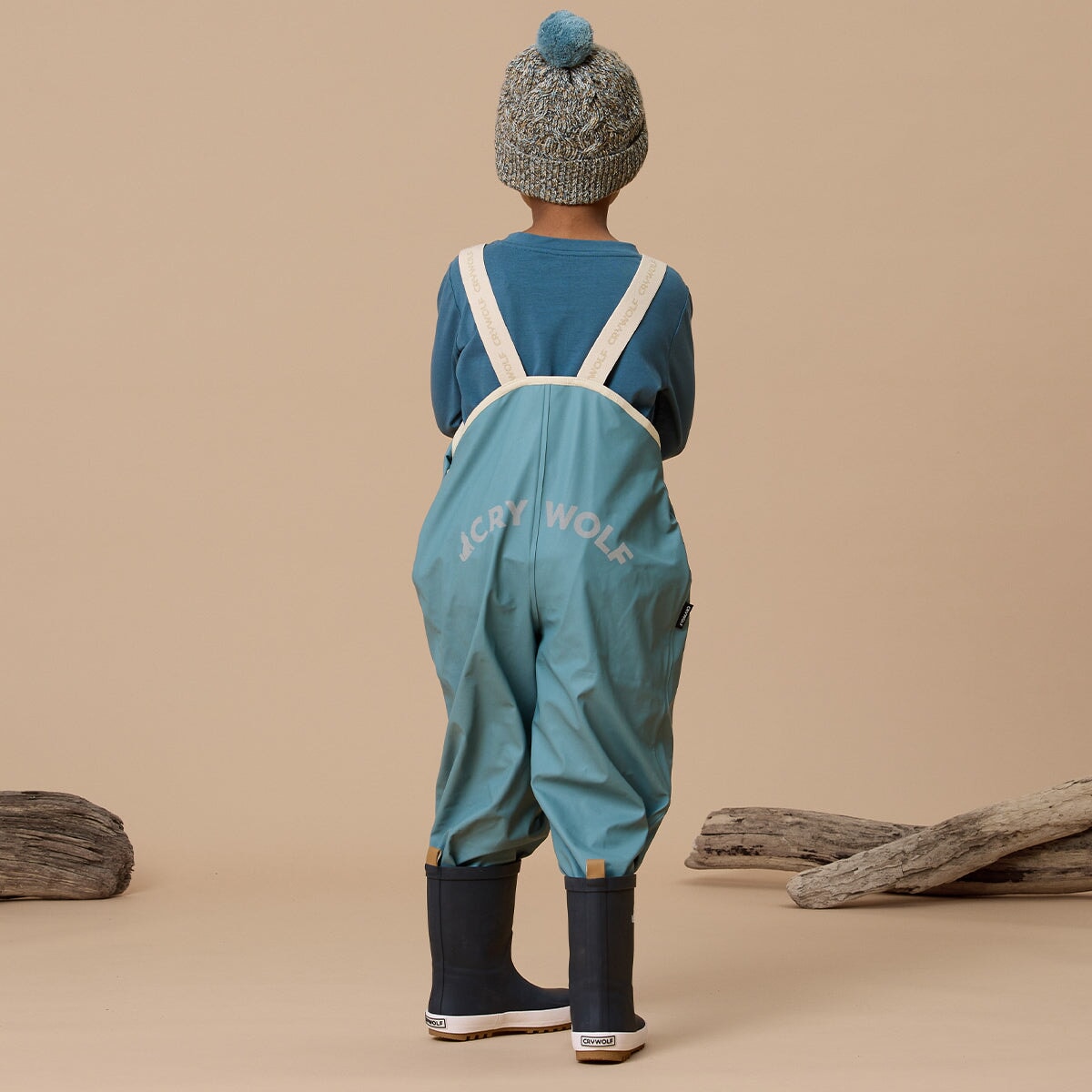 Rain Overalls Stone Blue