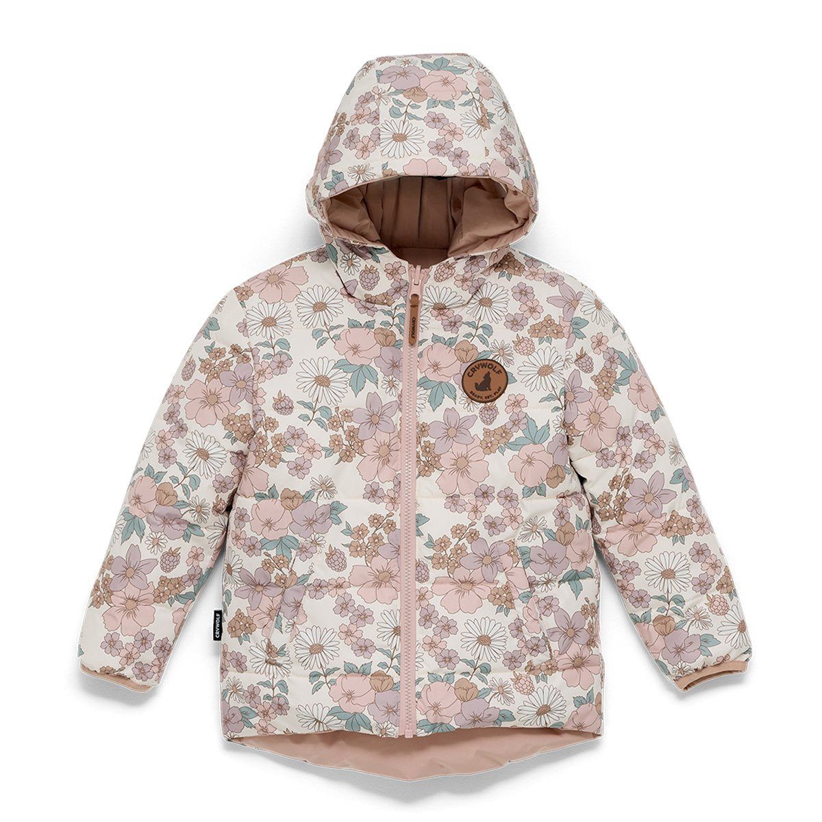 Reversible Eco-Puffer Daisy Floral