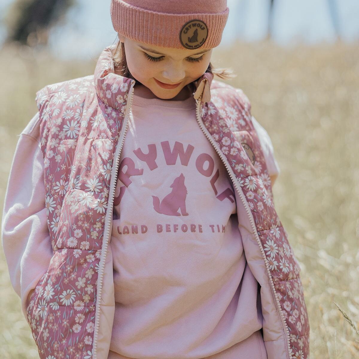 Reversible Vest Rosewood Floral