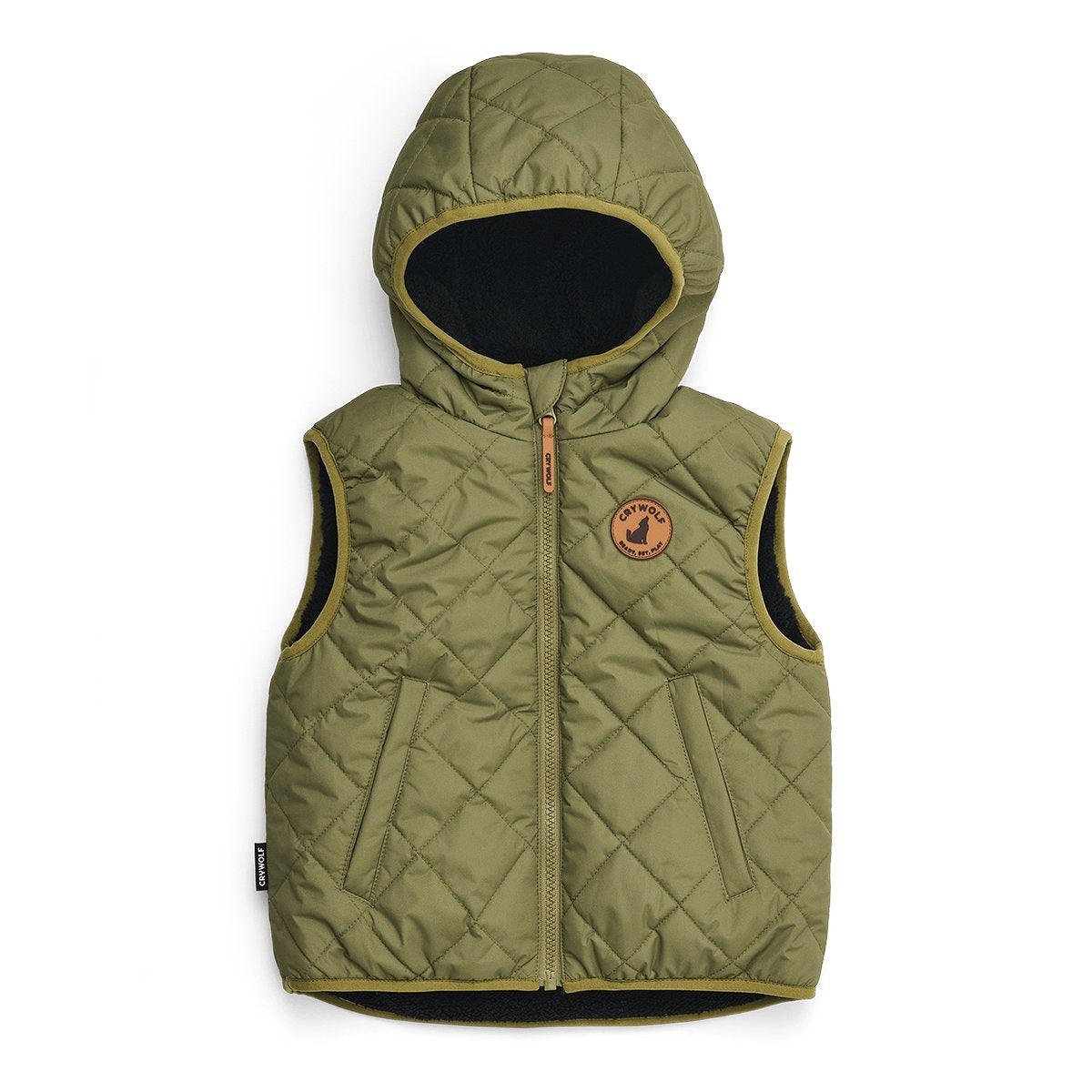 Reversible Yeti Vest Fern/Black