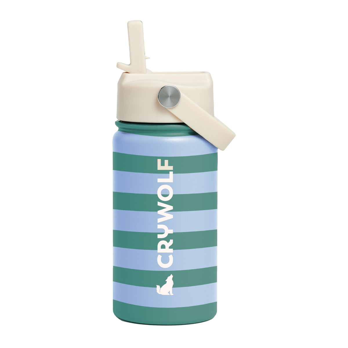 Crywolf Drink Bottle 400ml - Deck Stripe