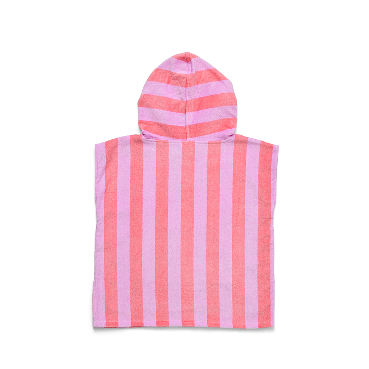 Crywolf Hooded Towel - Flamingo Stripe