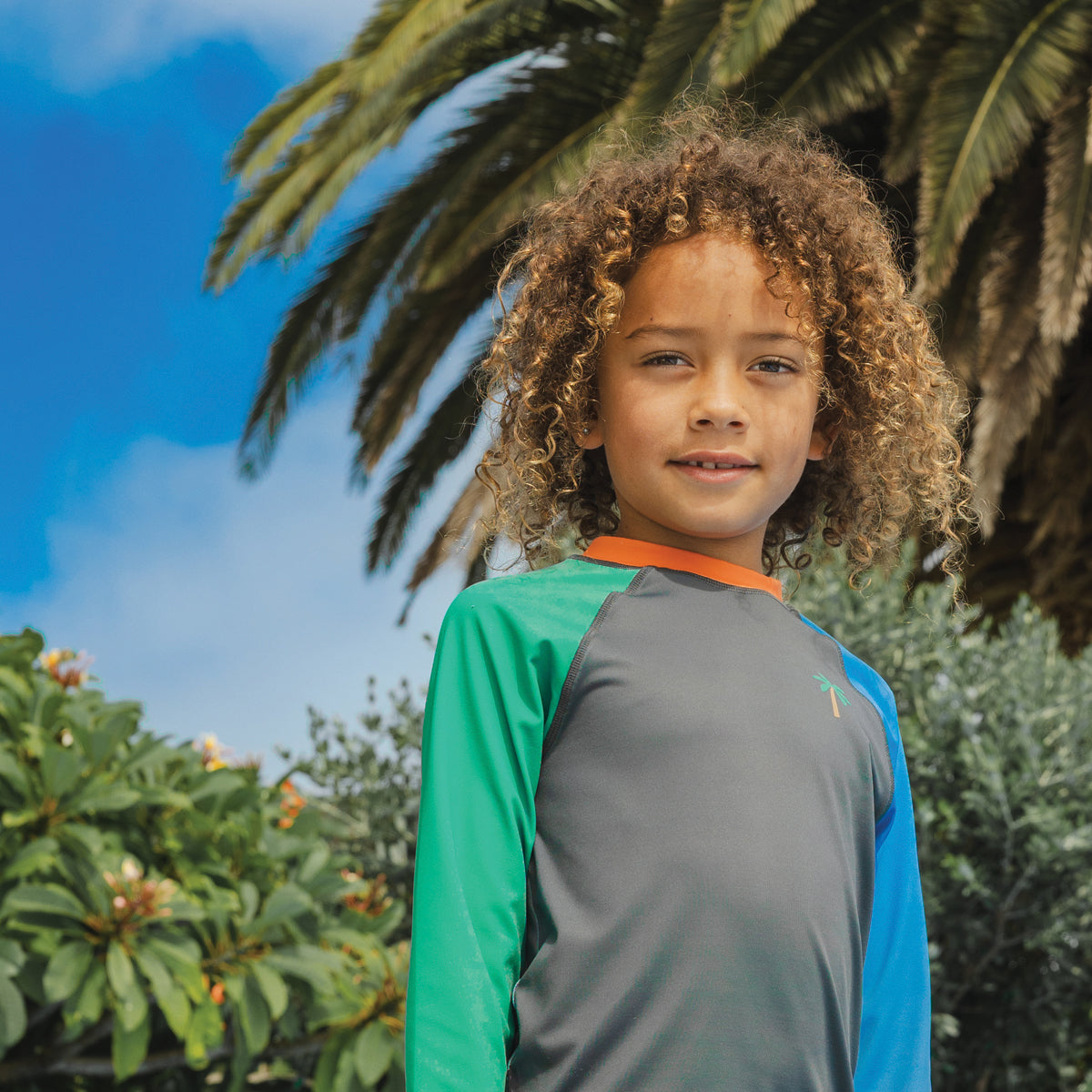 Crywolf Rash Vest - Seaside Colourblock
