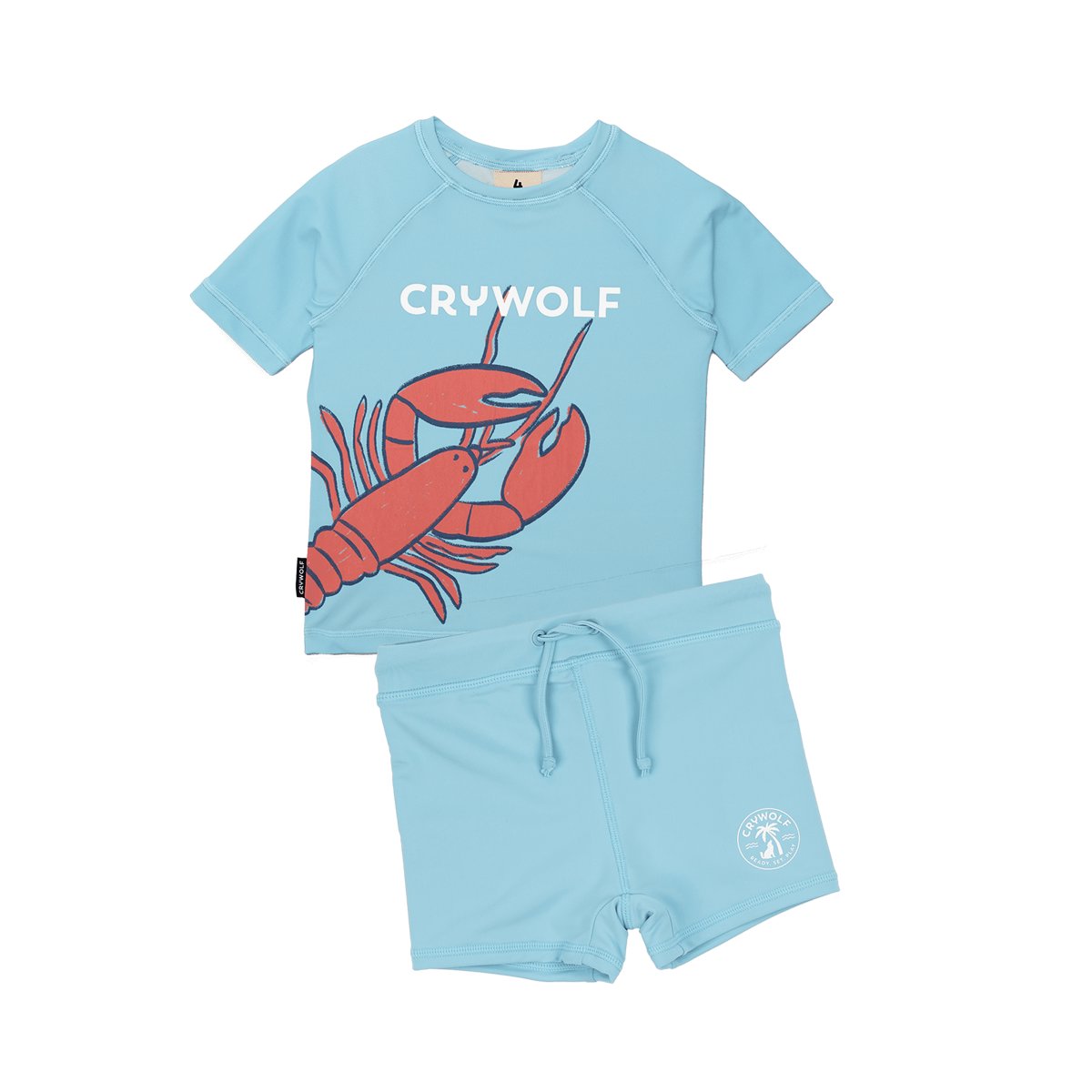 Short Sleeve Rash Set Fresh Lobster