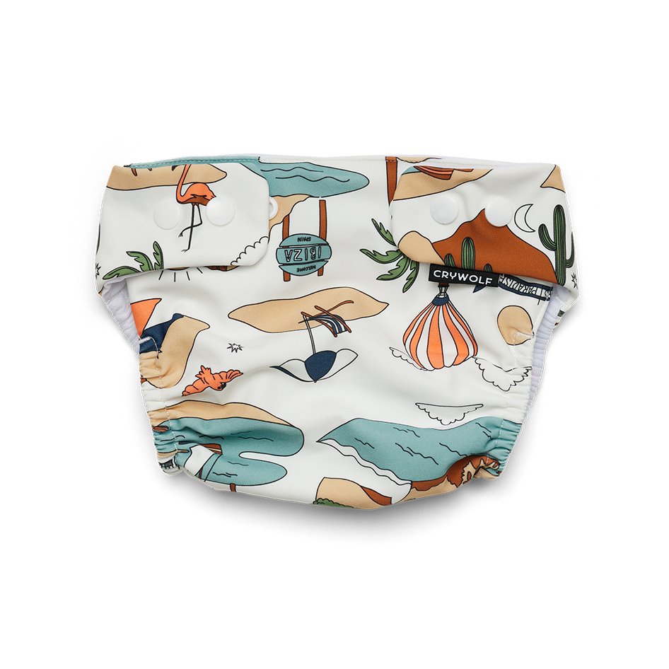 Reusable Swim Nappy Paradise
