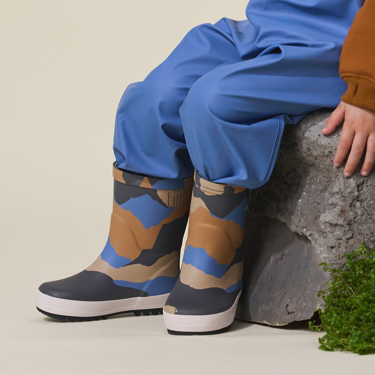 Rain Boots Camo Mountain