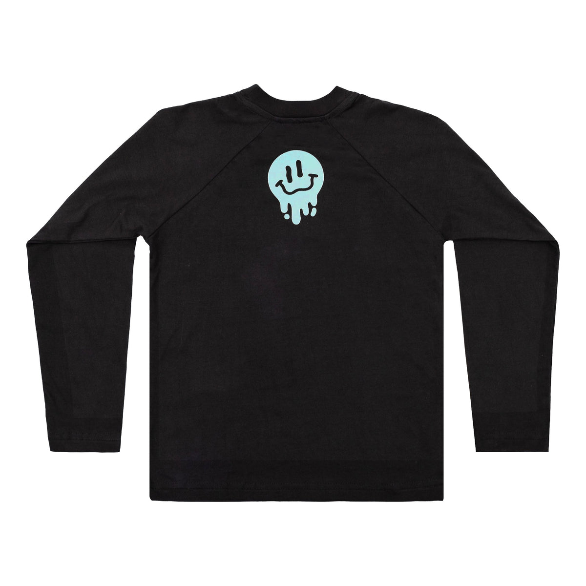 Charcoal Smile LS Tee