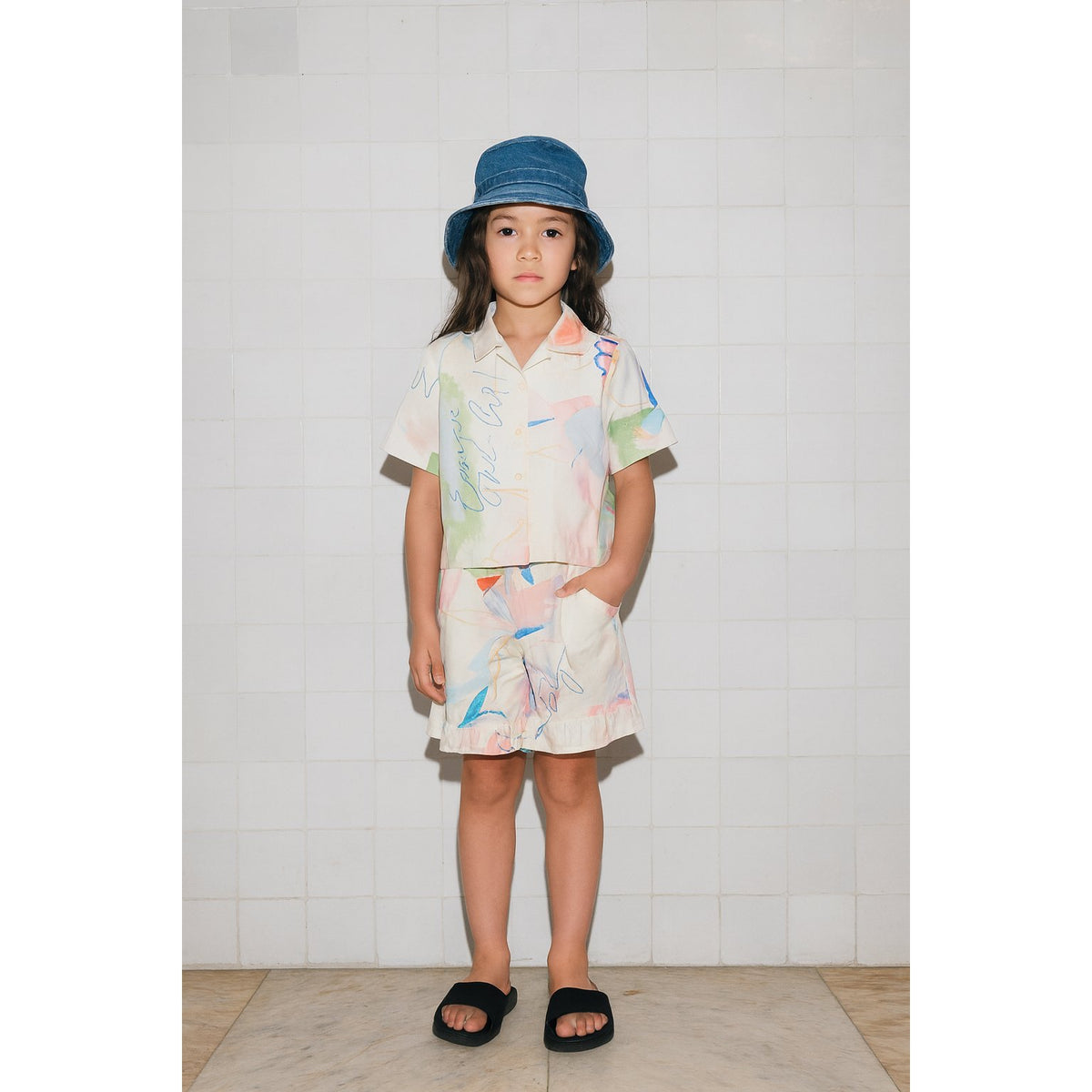 Kids - Printed Shirt - Lucebert Print