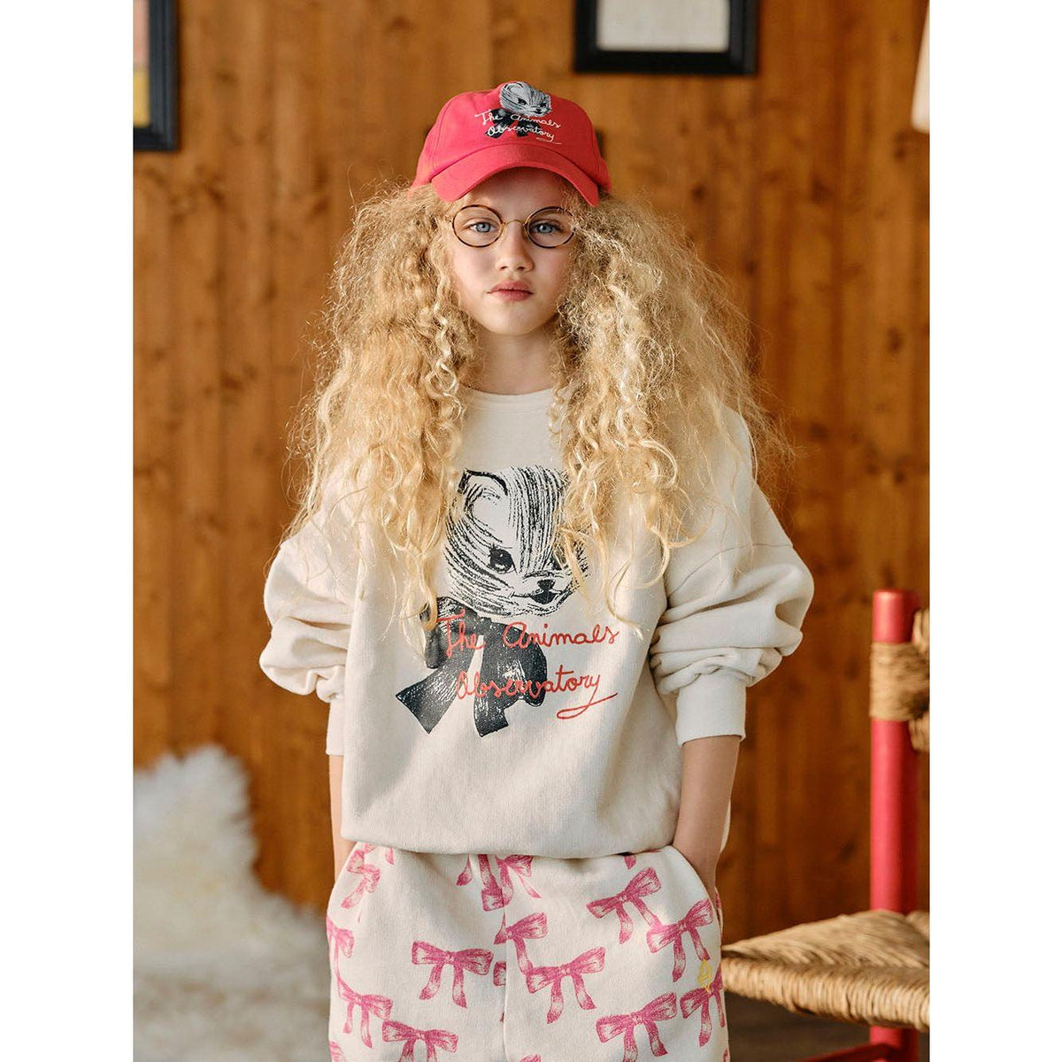 Hamster Kids Cap Red