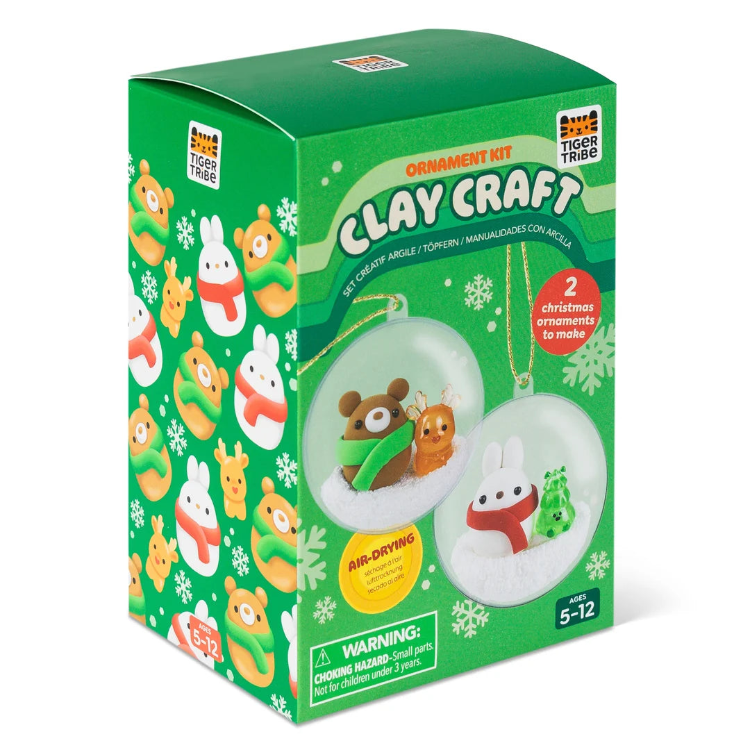 Clay Craft - Ornament Kit - Bear &amp; Bunny