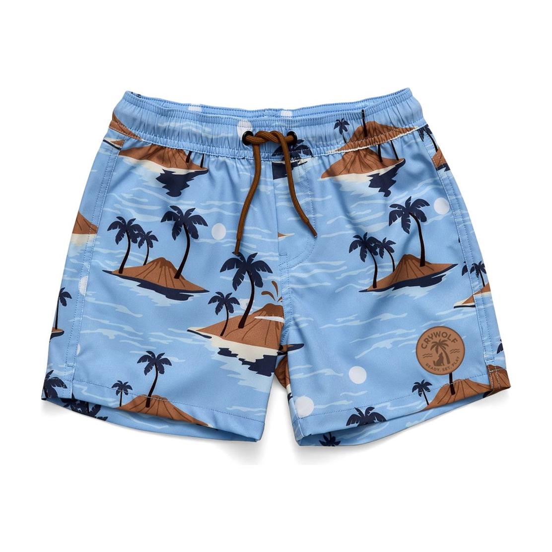 Board Shorts Blue Lost Island