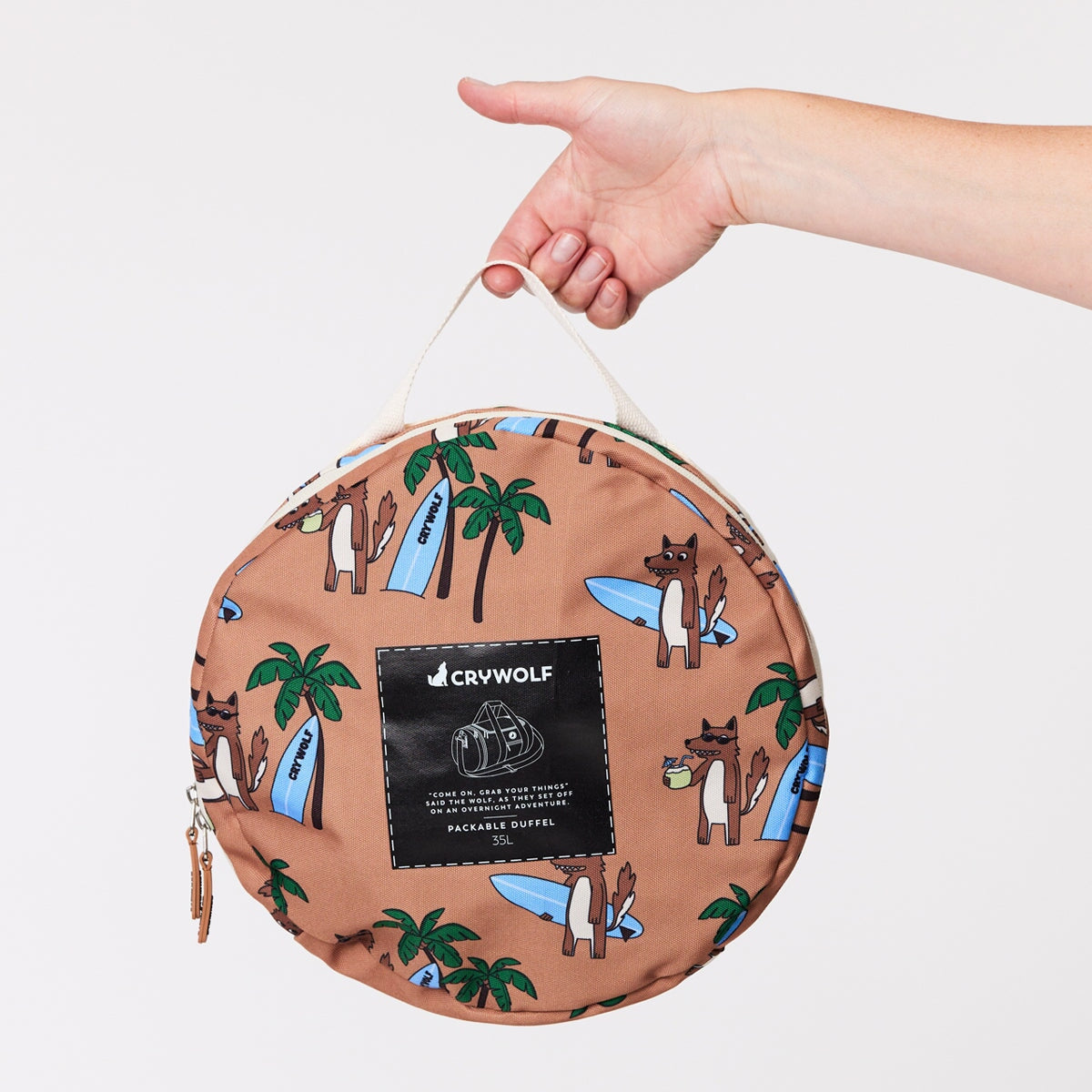 Packable Duffel SurfN Mr Wolf