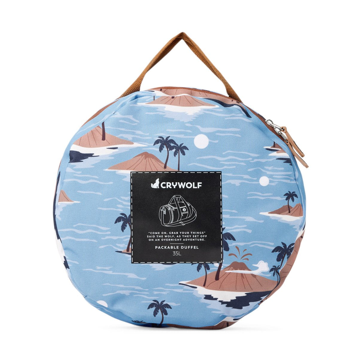 Packable Duffel Blue Lost Island