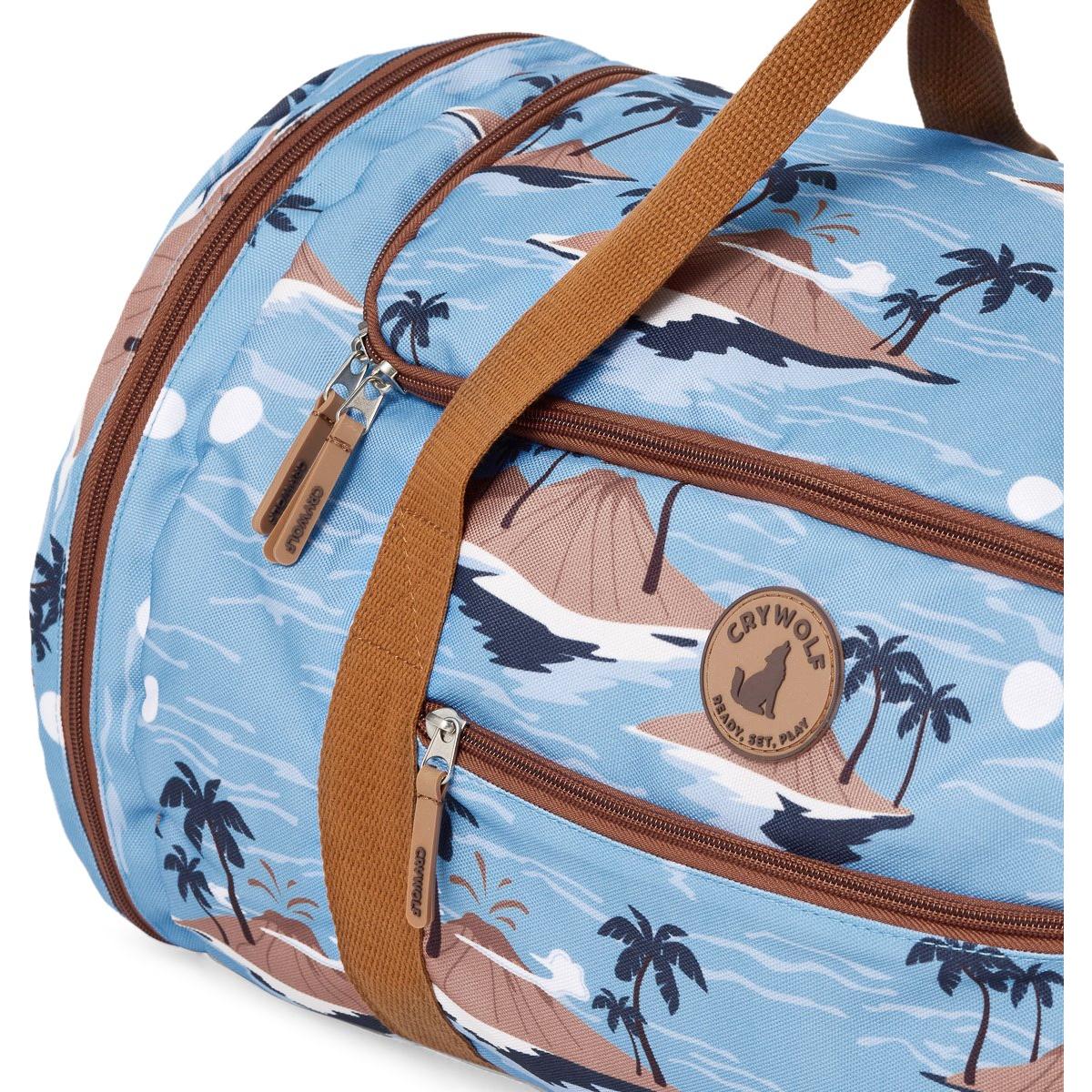 Packable Duffel Blue Lost Island