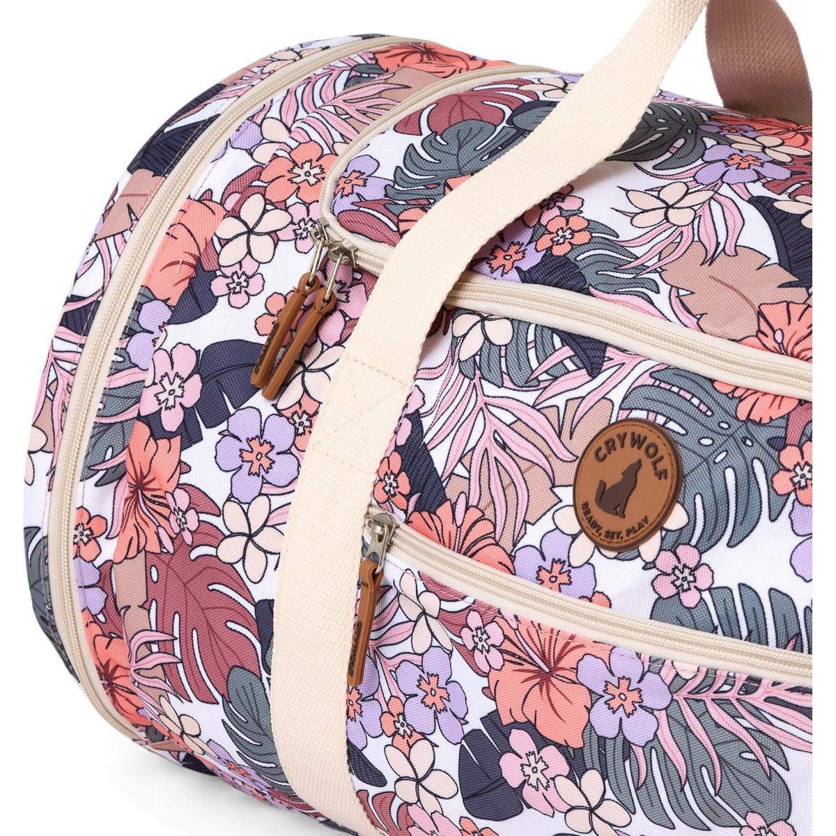 Packable Duffel Tropical Floral
