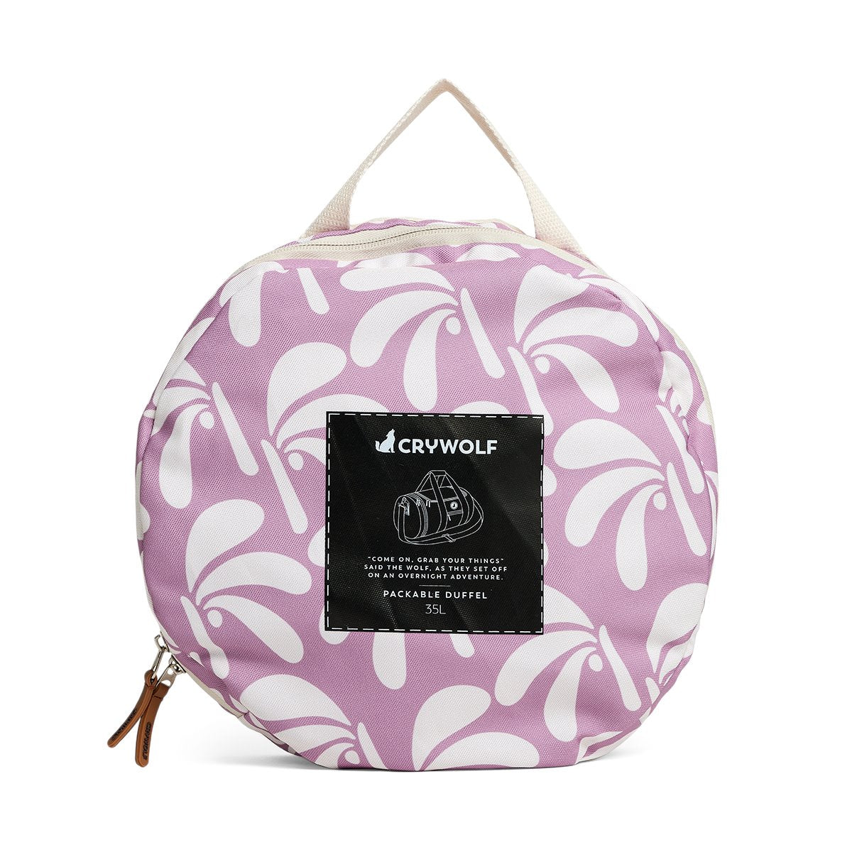 Packable Duffel Lilac Palms
