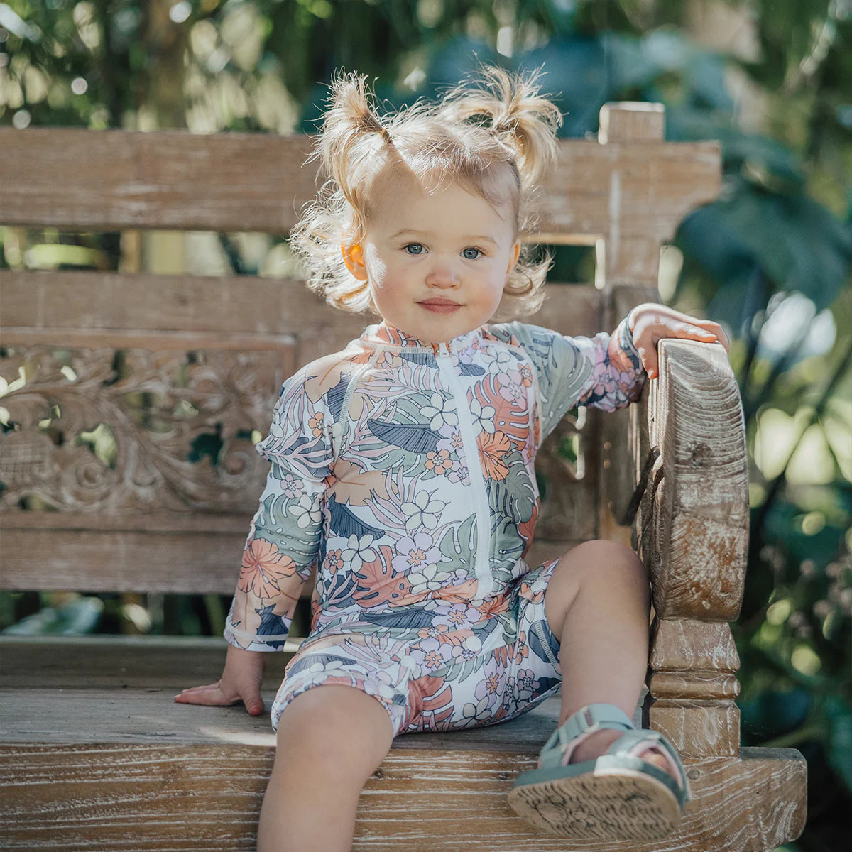 Rash Suit Tropical Floral