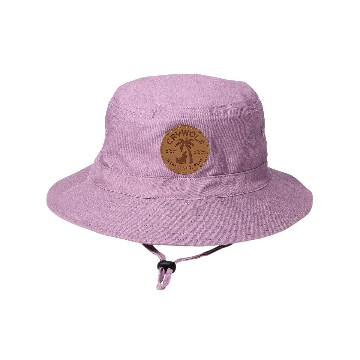 Reversible Bucket Hat Lilac Palms