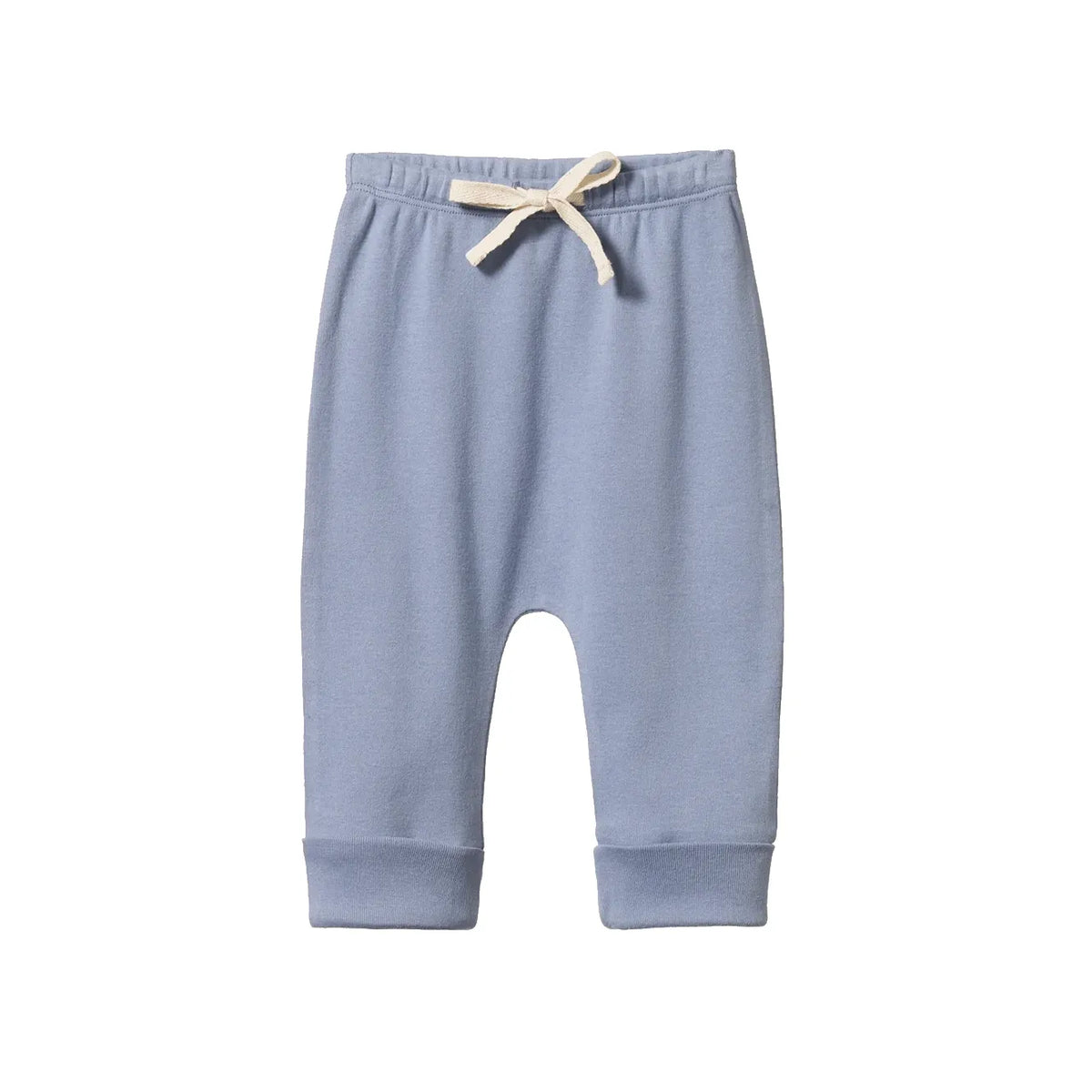 Drawstring Pants - Dusky Blue
