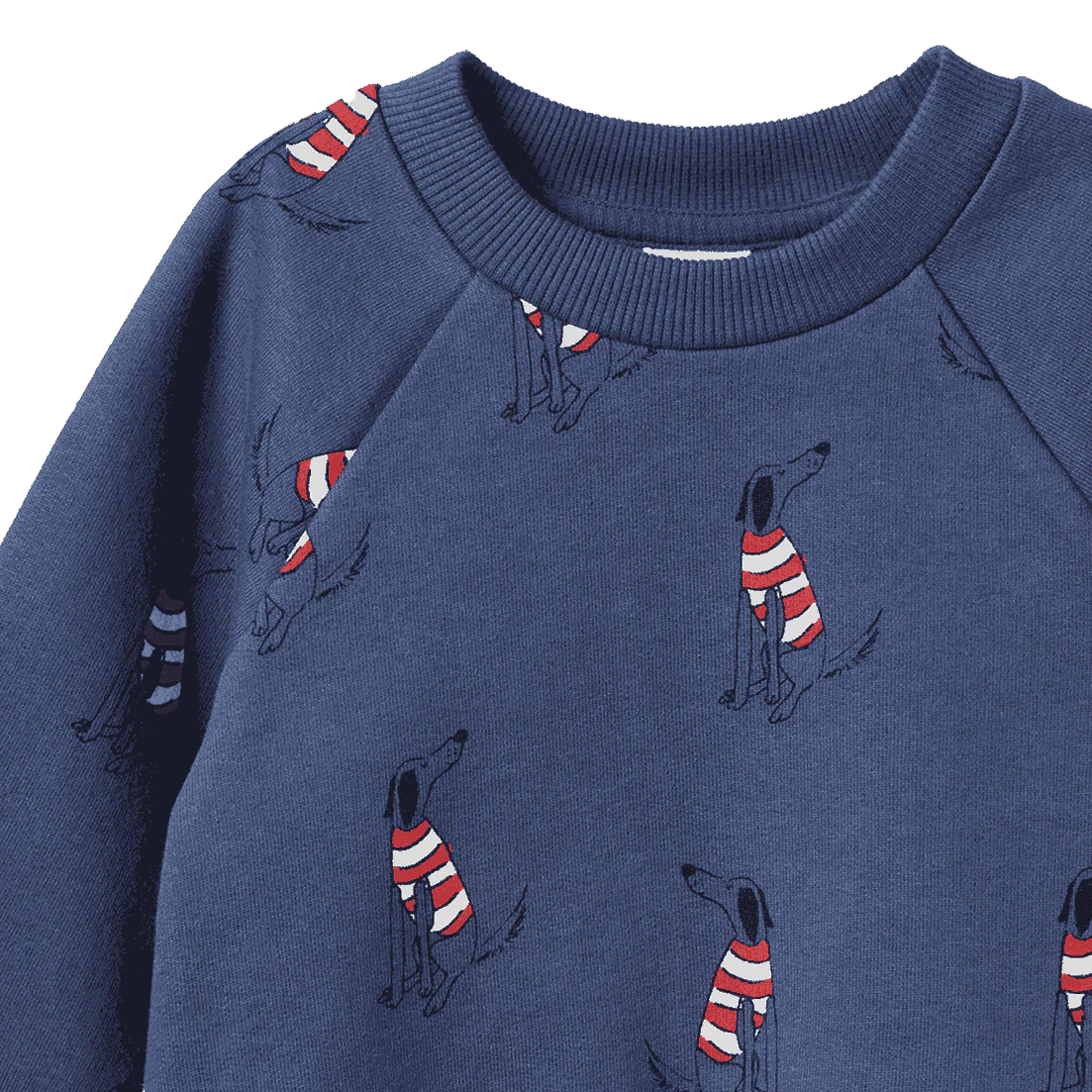 Emerson Sweater - Best Friend Indigo Print