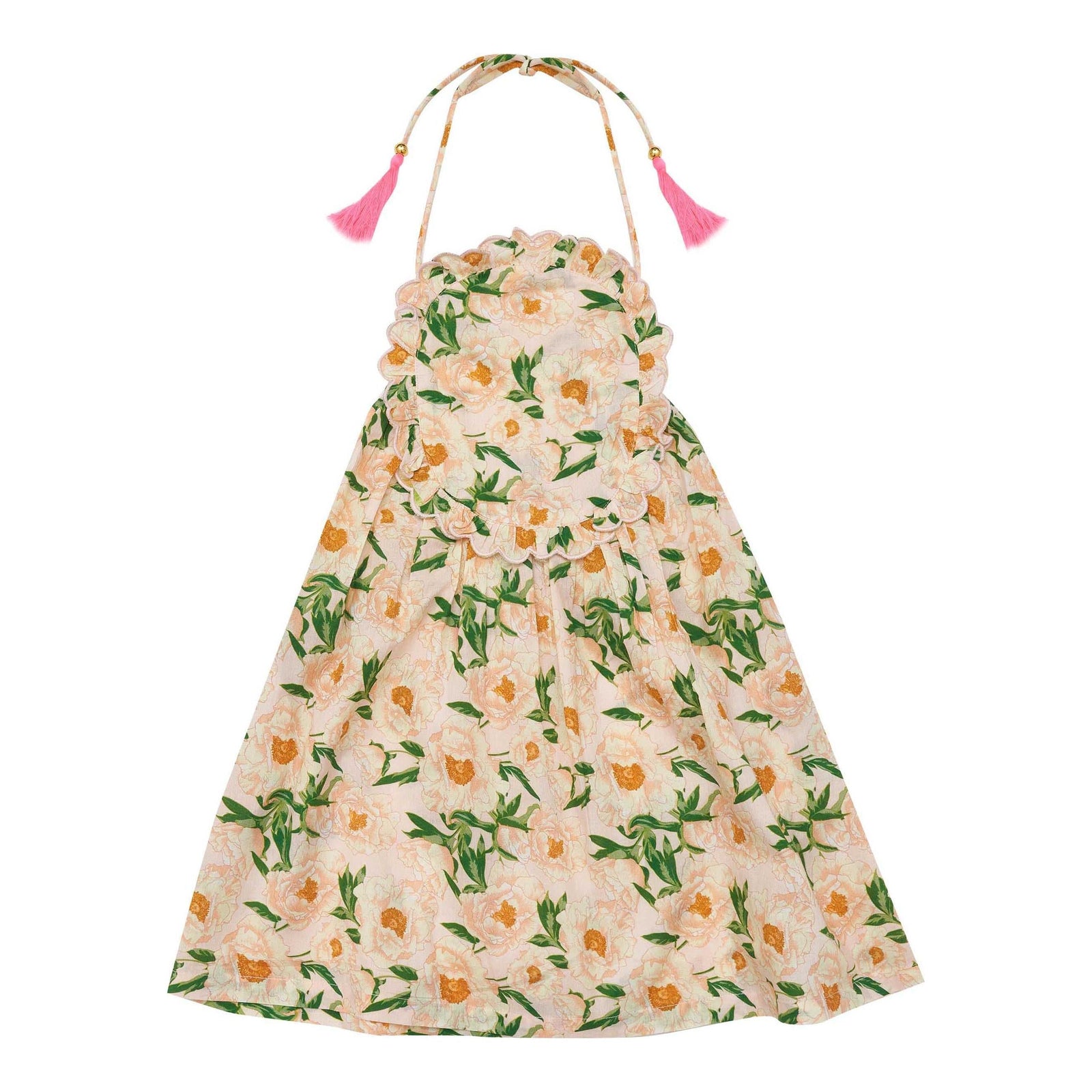 Evie Dress-Soiree Bouquet Strawberry Sundae