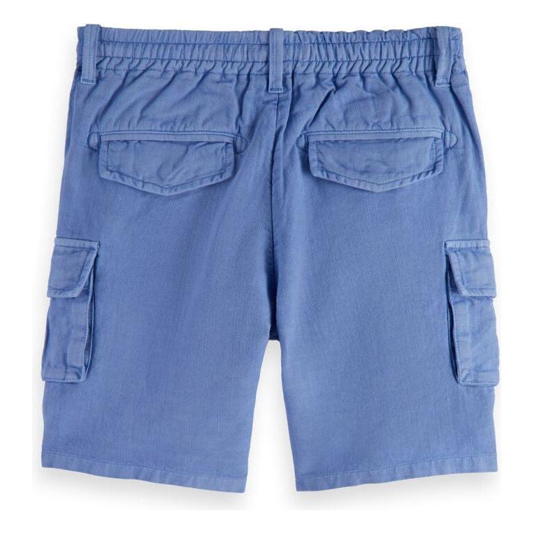 Garment-Dyed Cotton Linen Short