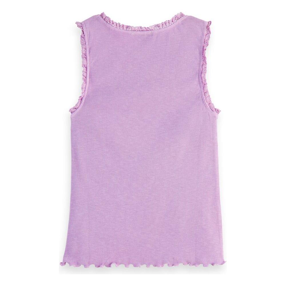 Fitted Rib Tank-Top - Orchid
