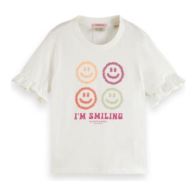 Regularfit Ruffle Detail Tee