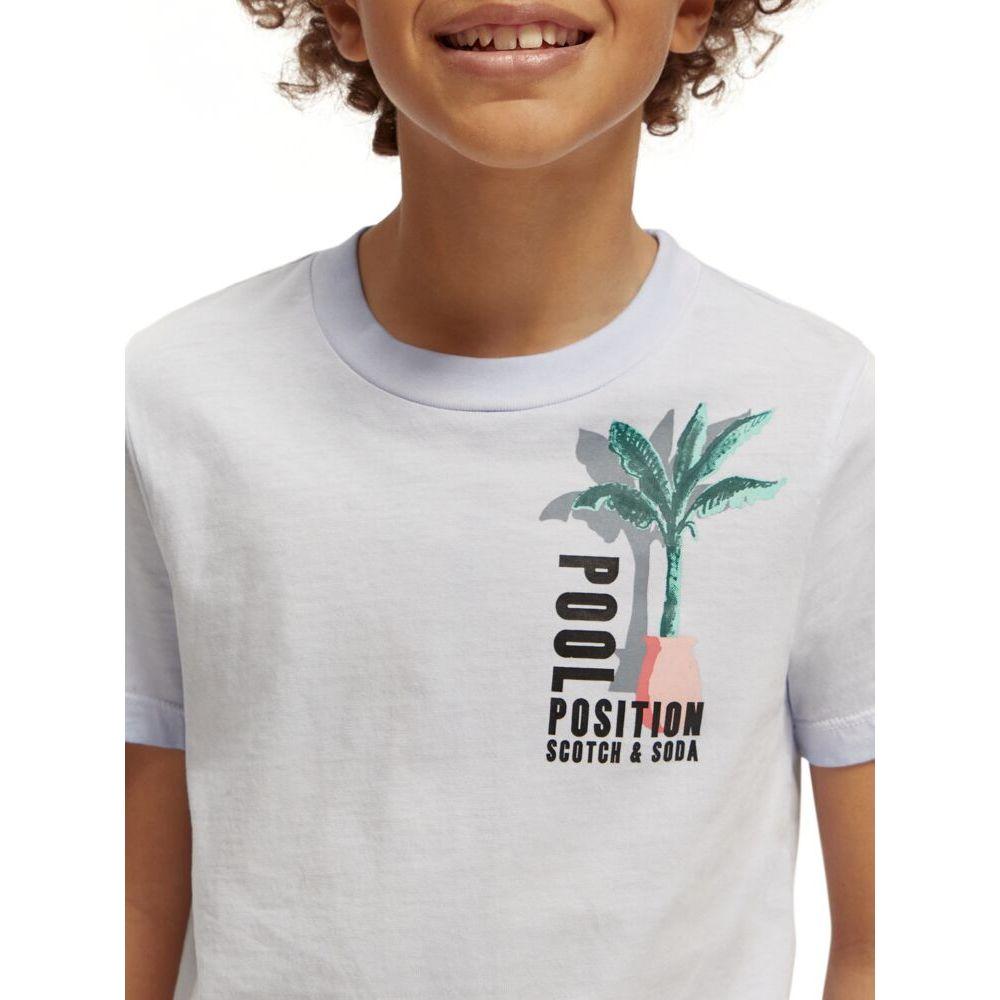 Regularfit Short-Sleeved Wash Tee - Cornflower
