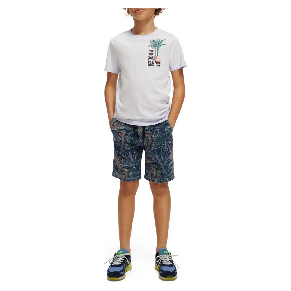 Regularfit Short-Sleeved Wash Tee - Cornflower