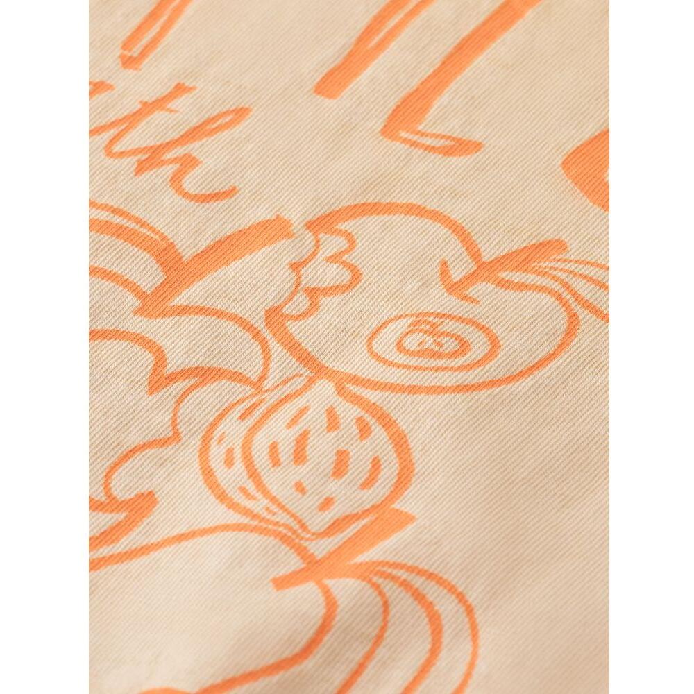 Regularfit Short-Sleeved Wash Tee - Peach