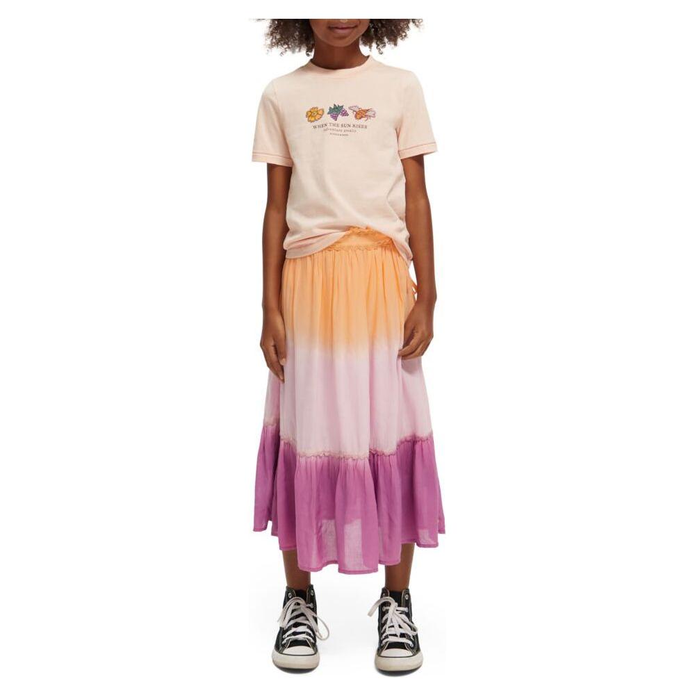 Slim-Fit Artwork T-Shirt - Peach