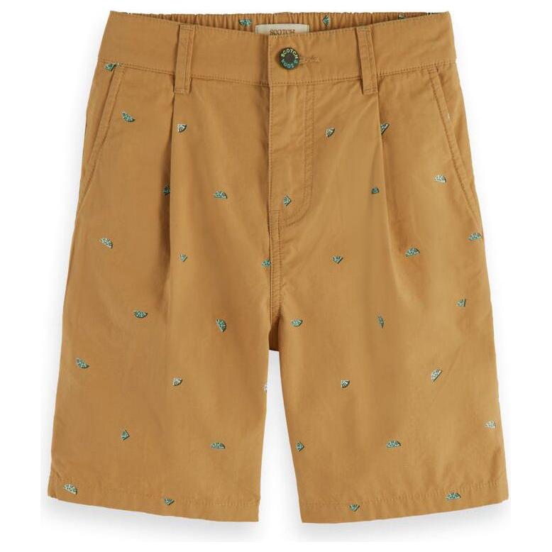 All-Over Printed Peached Chino