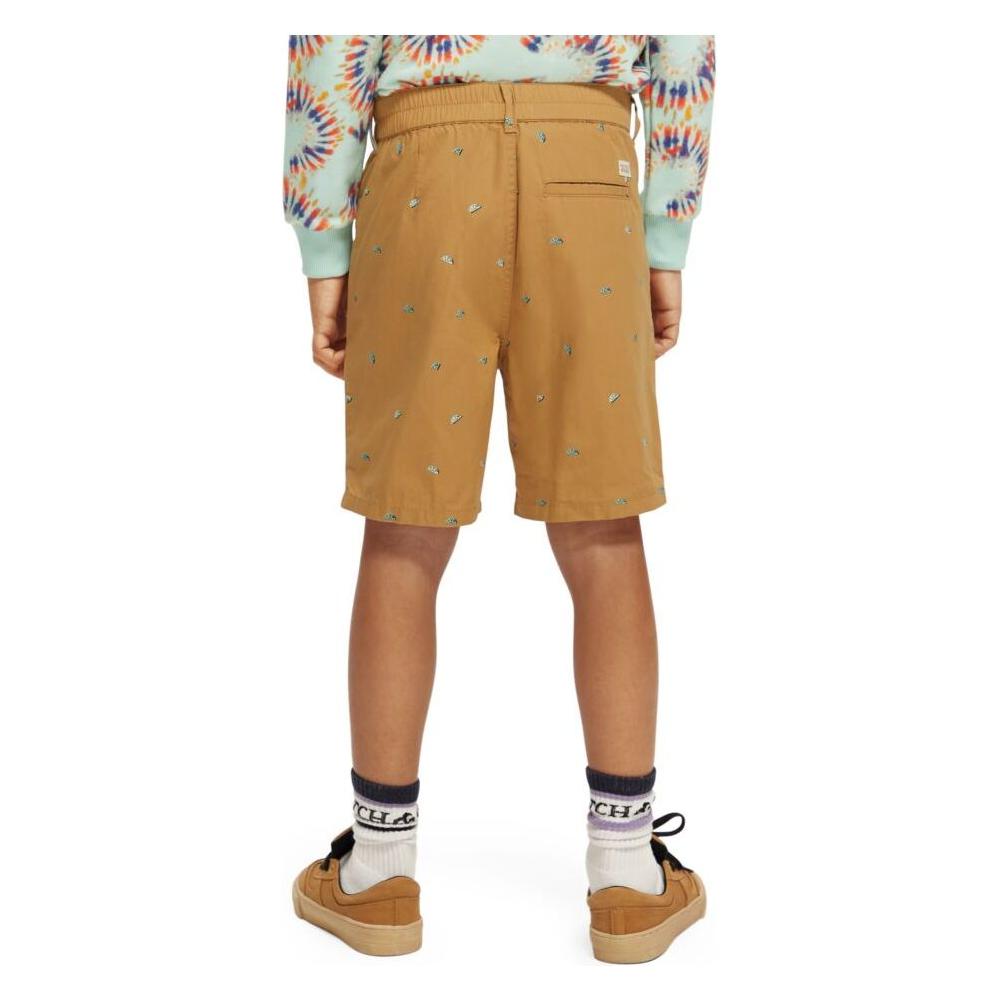 All-Over Printed Peached Chino
