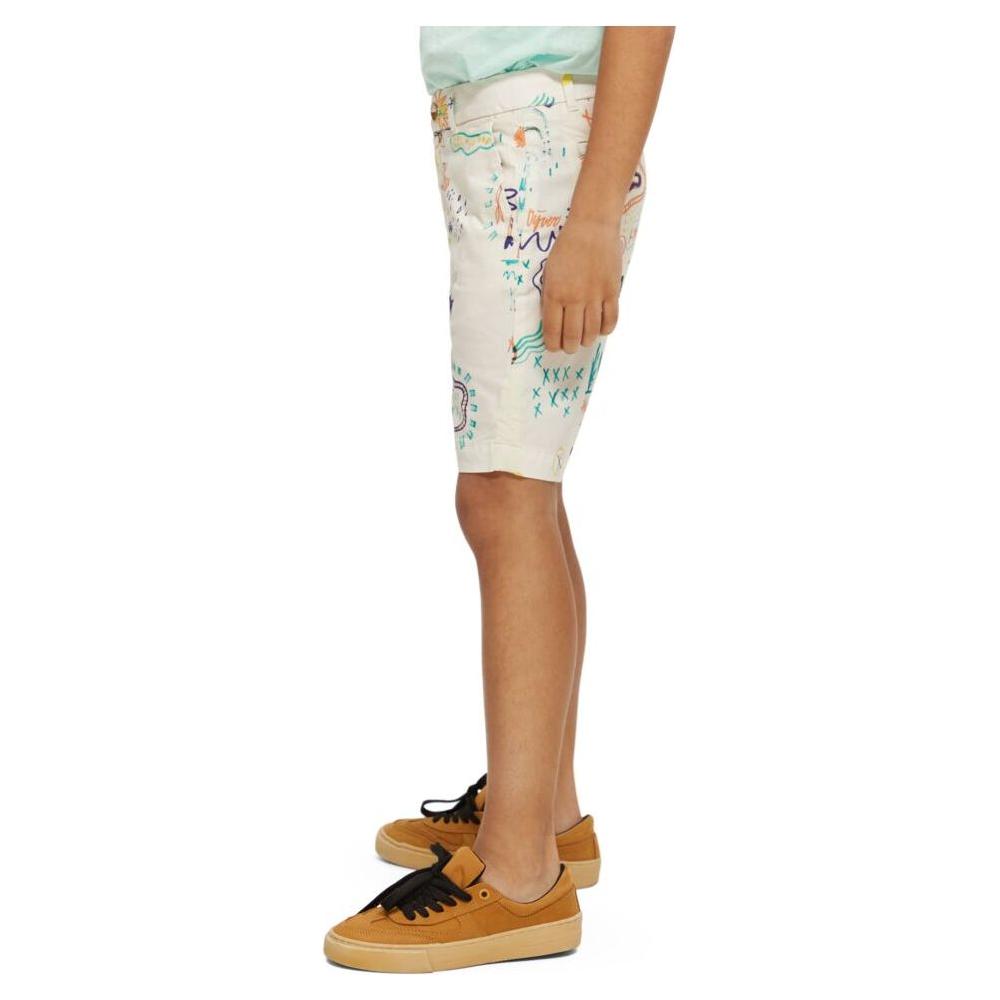 All-Over Printed Chino Shorts