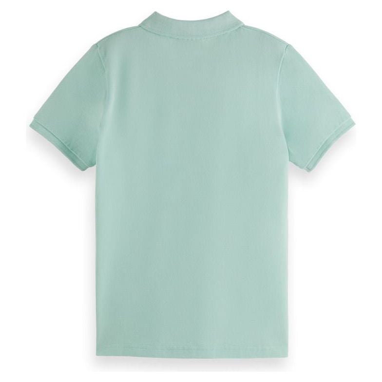 Garment-Dyed Short-Sleeved Polo - Mint