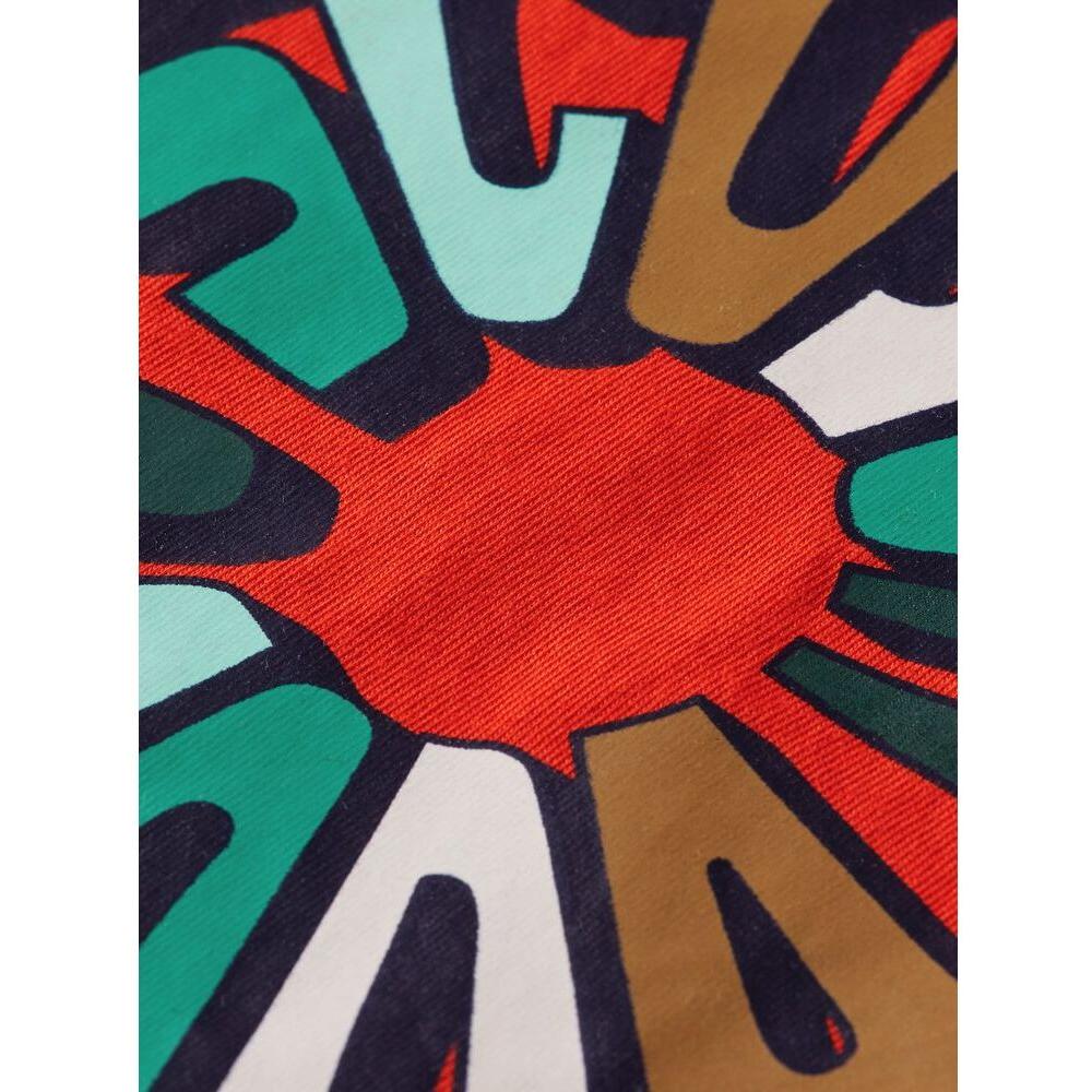 Regular Fit Artwork Logo Organic T-Shirt - Tomato