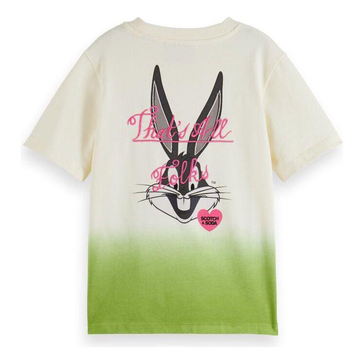 Looney Tunes X Scotch & Soda Dip-Dyed Artwork T-Shirt