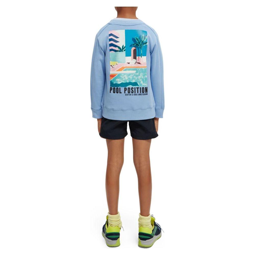 Crewneck Artwork Sweat - Cornflower