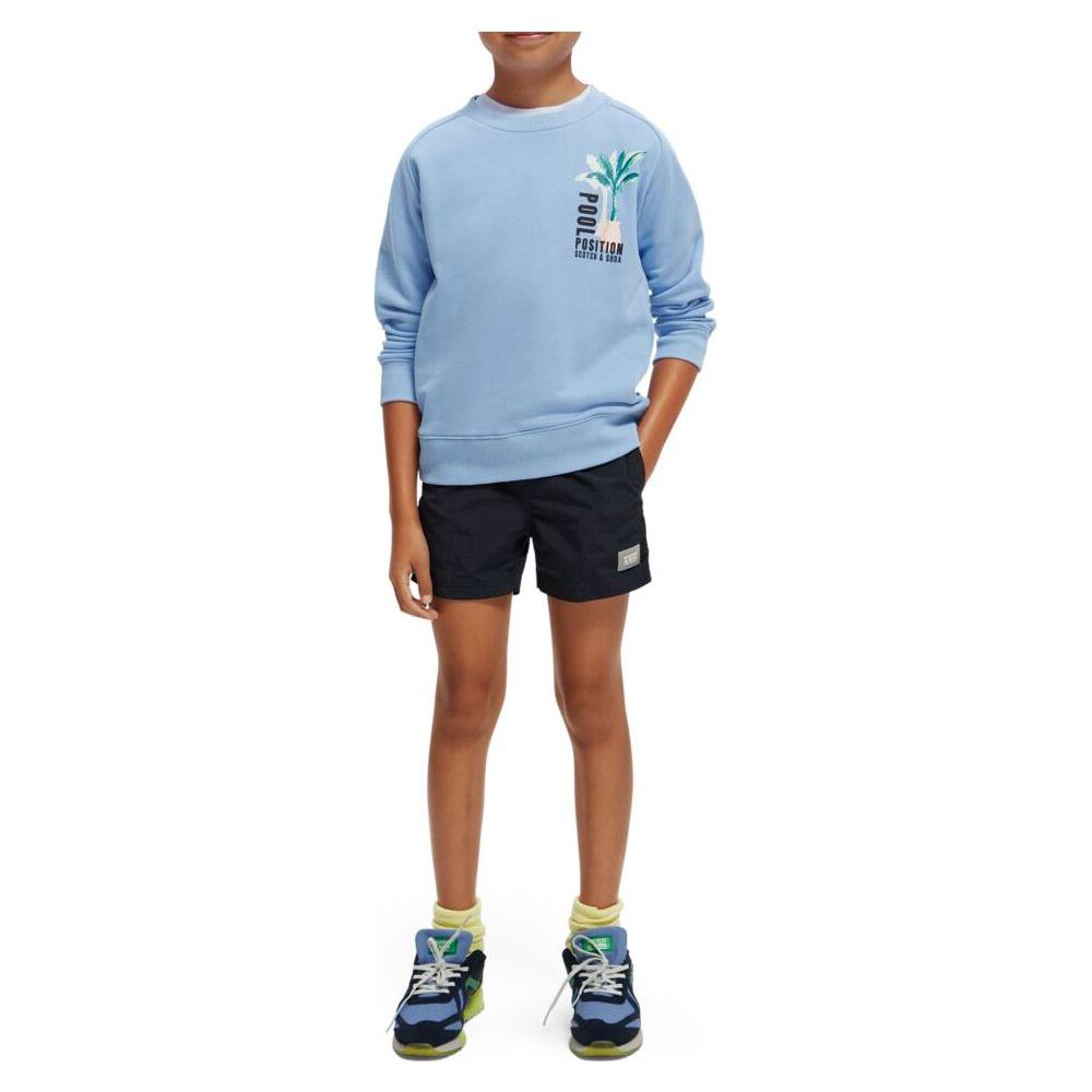 Crewneck Artwork Sweat - Cornflower