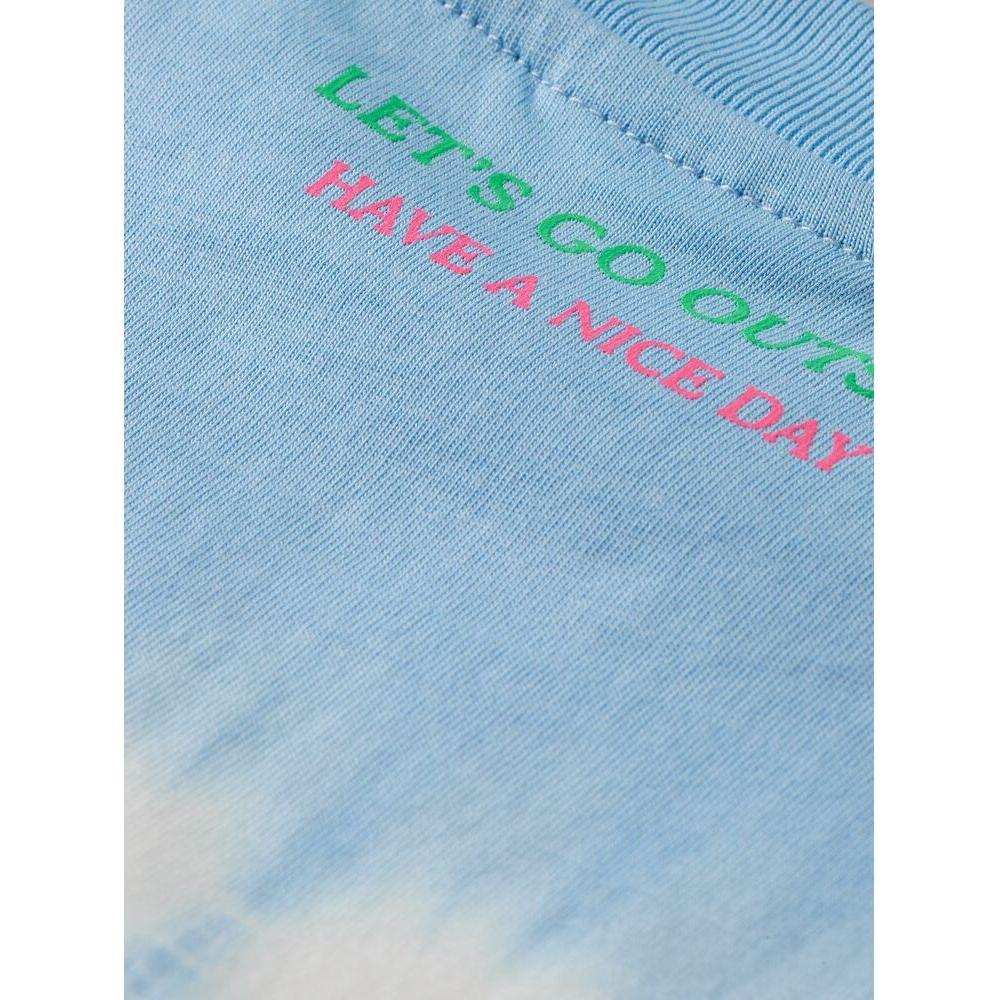 Relaxed-Fit Short-Sleeved Tee - Cornflower