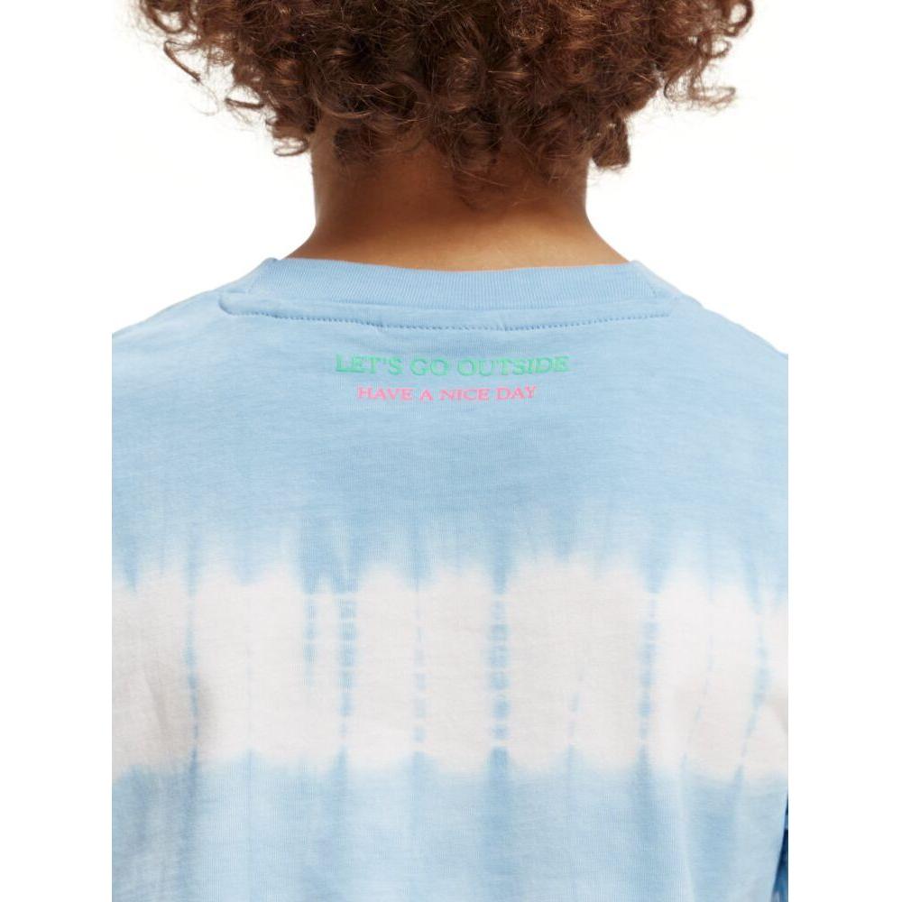 Relaxed-Fit Short-Sleeved Tee - Cornflower