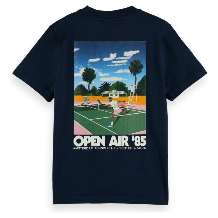 Relaxed-Fit Short-Sleeved Tee - Night