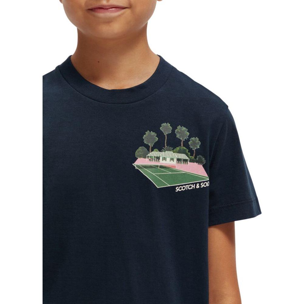 Relaxed-Fit Short-Sleeved Tee - Night