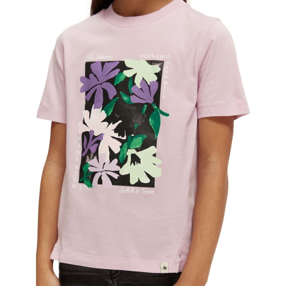 Relaxed-Fit Floral Artwork Tee
