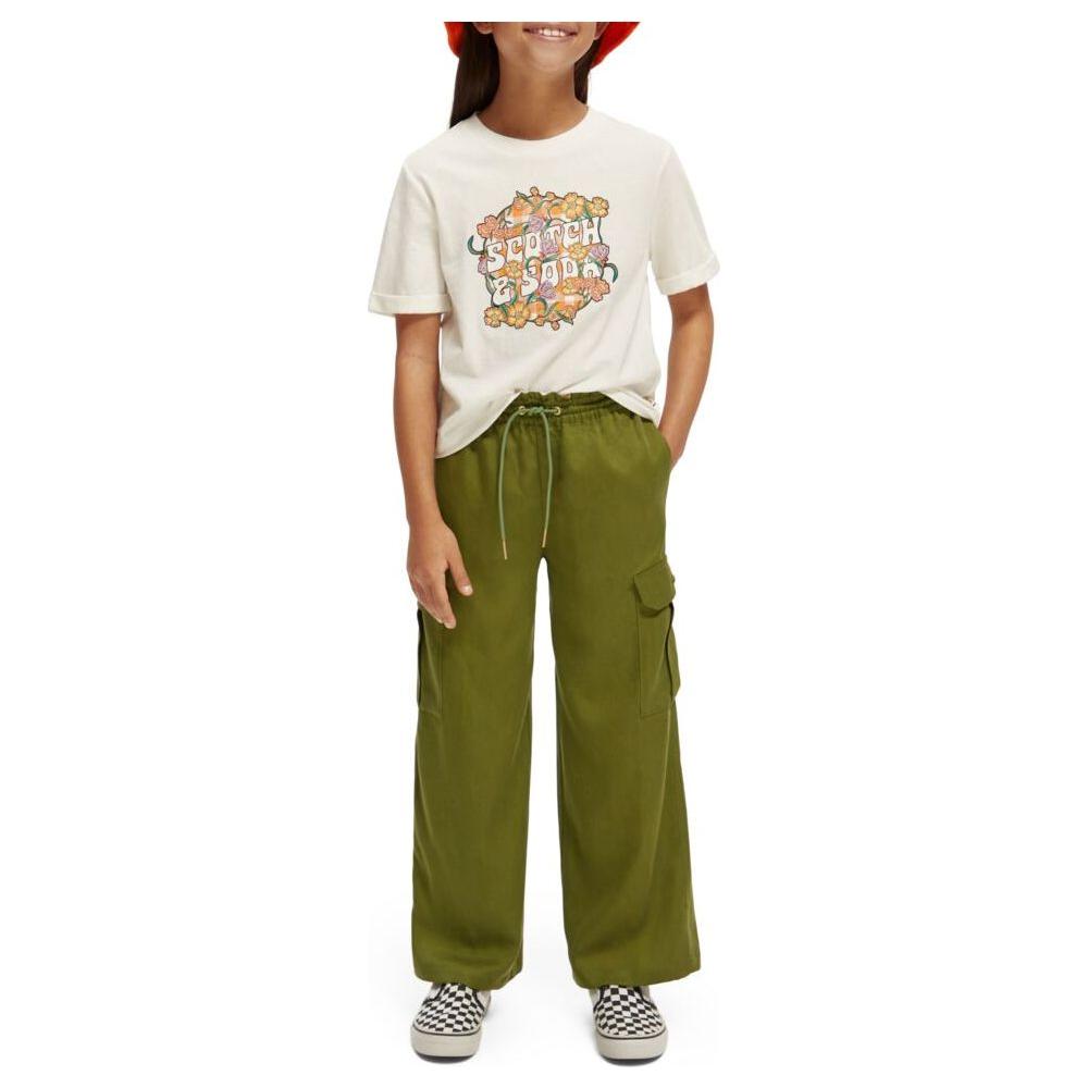 Relaxed-Fit Floral Logo Tee