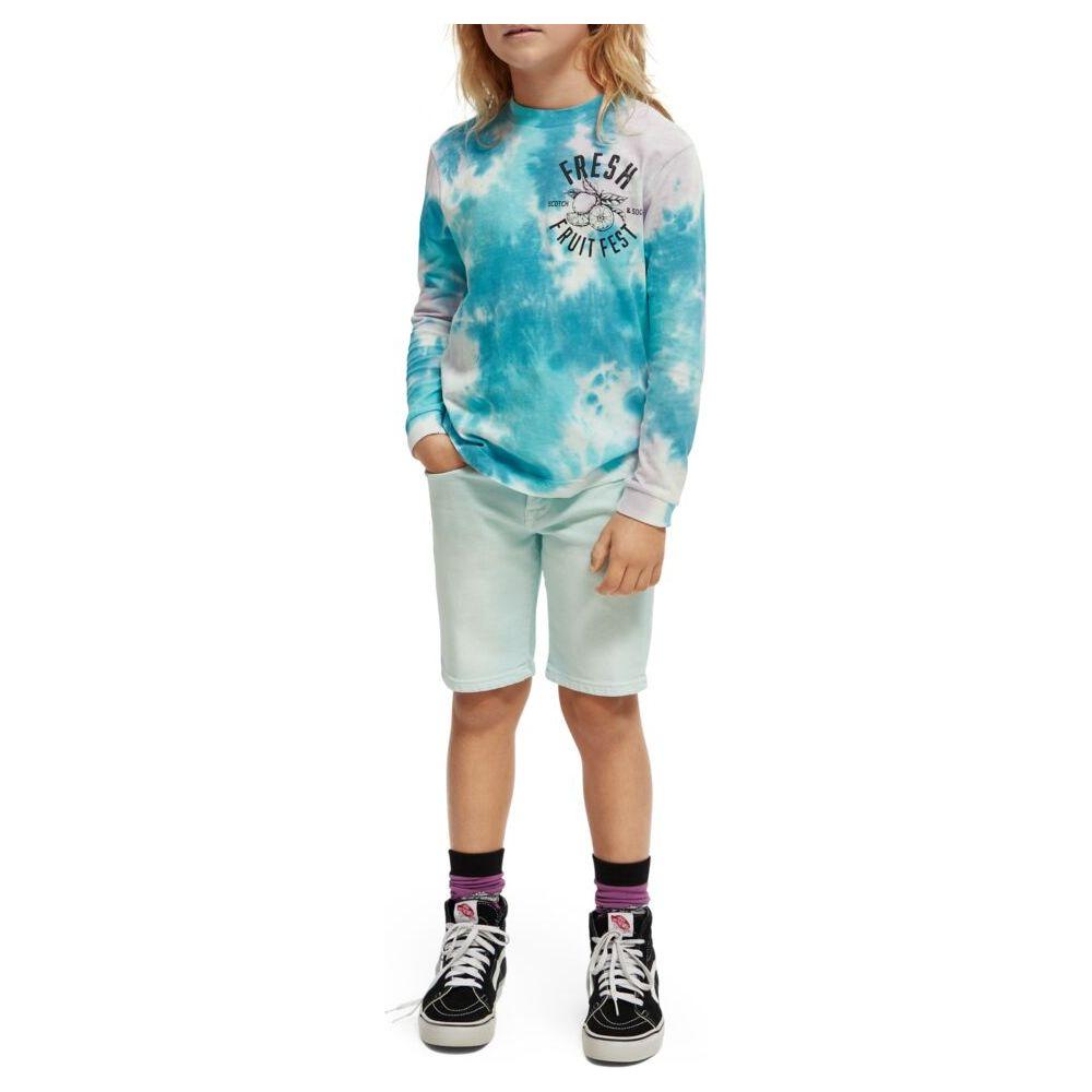 Relaxed-Fit Long-Sleeved Tee - Tie Dye