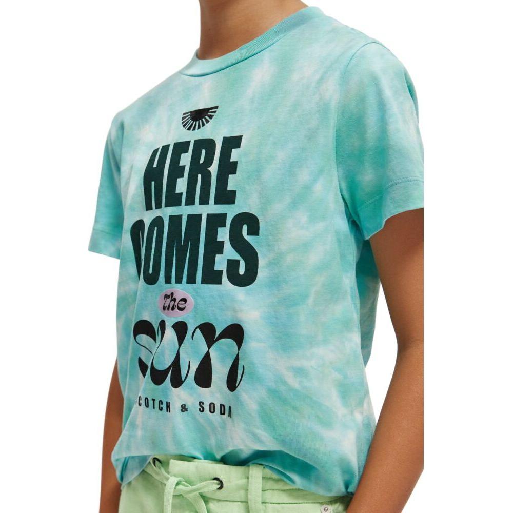 Relaxed-Fit Tie-Dye Artwork Tee