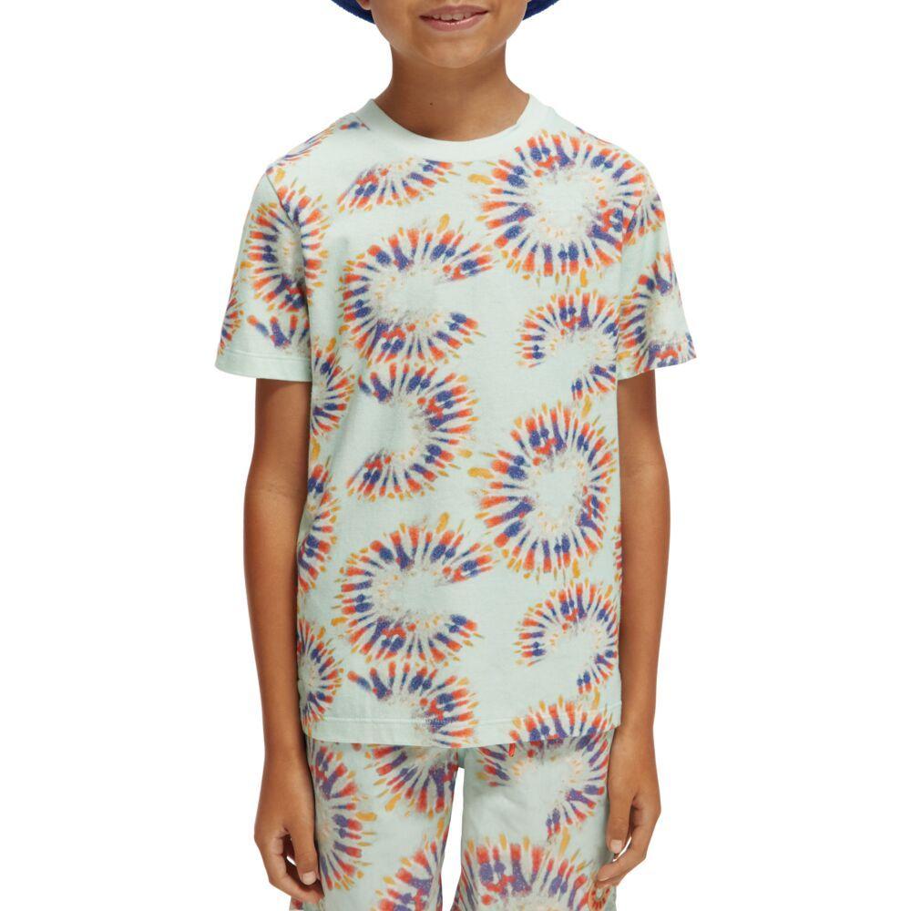 Relaxed-Fit Tee - Tie Dye Print