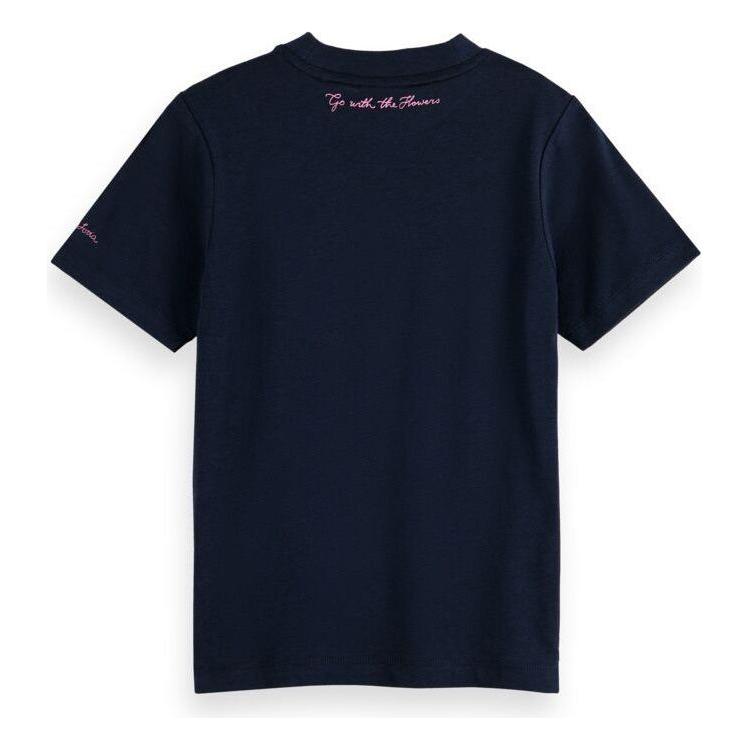 Regular Fit T-Shirt With Embroidered Artwork - Night